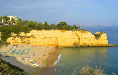 Senhora Da Rocha Beach Portekiz