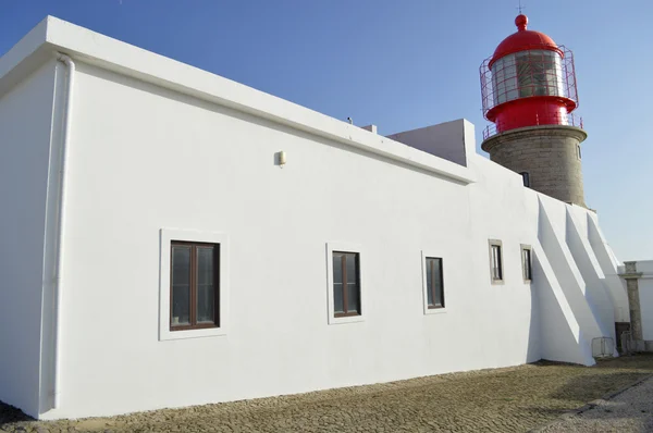 Cape St Vincent fyr i Portugal — Stockfoto