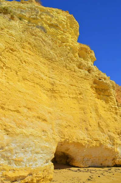 Vale Do Olival Beach na Algarve — Zdjęcie stockowe