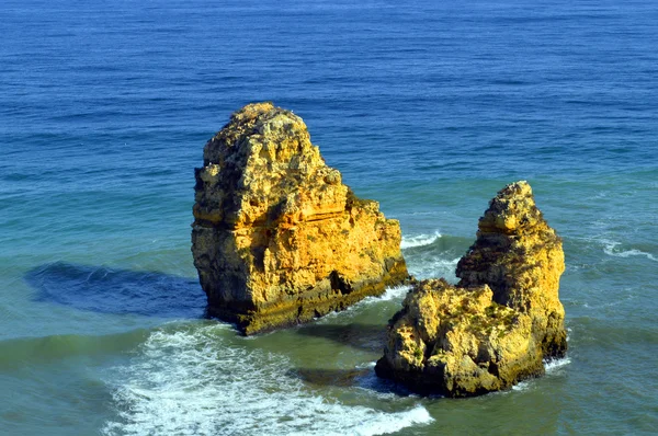 Ponta Da Piedade skalne formacji — Zdjęcie stockowe