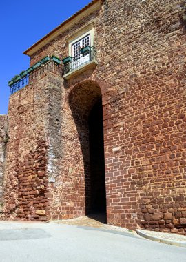 Silves City Algarve, Portekiz eski savunma duvarı