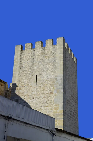 Castillo de Querenca en la Sierra de Monchique Cordillera del Algarve, Portugal — Foto de Stock