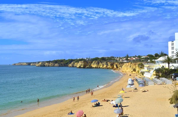 Playa Armacao De Pera en el Algarve — Foto de Stock