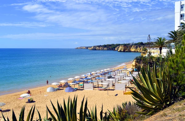 Praia de Armacao De Pera no Algarve — Fotografia de Stock