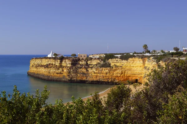 Playa Senhora Da Rocha en Portugal — Foto de Stock