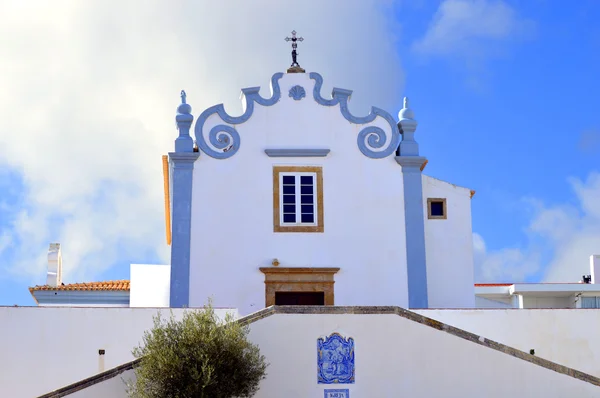 Albufeira eski şehir tarihi Sant'Ana kilisede — Stok fotoğraf