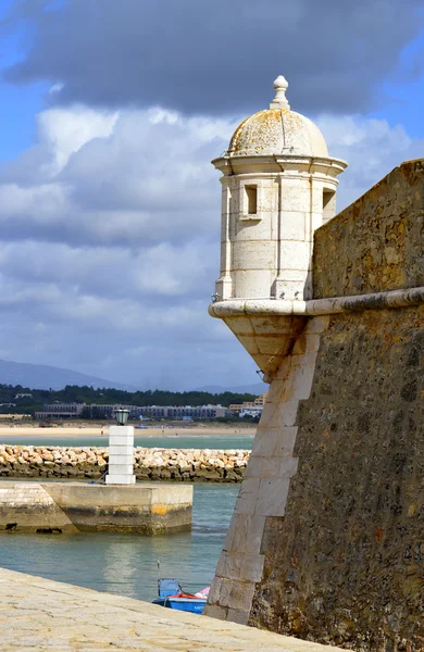 The historical Forte da Ponda da Bandeira in Lagos Stock Picture