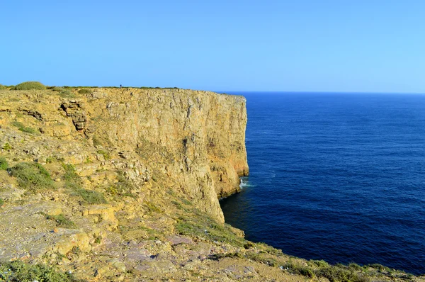 Cape St. Vincent kliffen aan de kust van de Algarve — Stockfoto