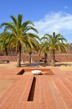 Silves tarihi kalede Algarve, Portekiz
