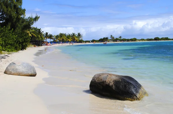 Le Gallion Beach St Maarten — Stock Photo, Image