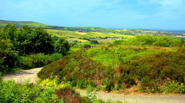 Batı Pennine Moors Darwen yakınındaki alanların