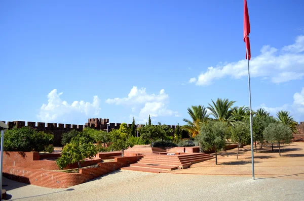 Silves historiska slott i Algarve, Portugal — Stockfoto