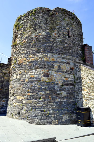 Tour historique sur le château de Conwy dans le nord du Pays de Galles — Photo