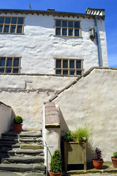 La maison de ville historique Plas Mawr an Elizabethan à Conwy, au nord du Pays de Galles — Photo
