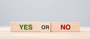 Evet ya da hayır. Cevap, soru ve karar kavramı