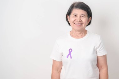 Tüm Kanser İçin Açık Mor Kurdele, Nisan Özfajlı Kanser, Ocak Tiroid Hastalığı, Eylül Hodgkin Lenfoması, Bilinç Ayı ve Şubat Dünya Kanser Günü kavramları