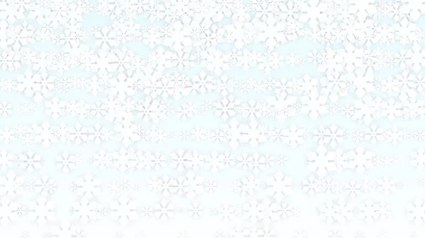 Fond Vectoriel Nouvel Avec Des Flocons Neige Tombants Isolé Sur — Image vectorielle