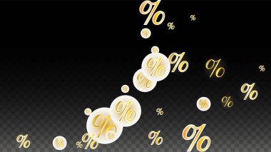 Şeffaf üzerinde Lüks Vektör Altın Yüzdelik İmza Konfeti. Yüzde Satış Arkaplanı. İş dünyası, Ekonomi Baskısı. İndirimli Çizim. Terfi Posteri. Kara Cuma Sancağı. Özel Teklif Şablonu.