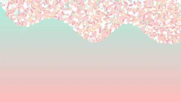 Disco Background Confetti Glitter Particles День Святого Валентина Різдвяний Шаблон — стоковий вектор