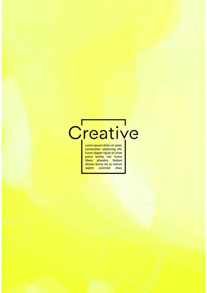 数字几何覆盖设计与渐变和摘要线 数字为您的业务 Brochure Fluid Rainbow Poster Design Gradient Effect Disco — 图库矢量图片