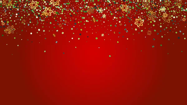 Рождественский векторный фон с блестящими снежинками и звёздами. Изолирован на прозрачном. Реалистичный Снежный Мерцающий Шаблон. Блестящий накладываемый отпечаток. Зимняя вечеринка. Дизайн баннера, плаката. — стоковый вектор