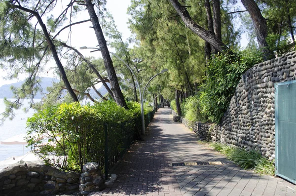 Panorama View Icmeler Bay Aegean Mediterranean Sea Turkish Resort Marmaris — Fotografia de Stock