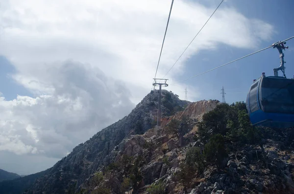 Mount Babadag New Funicular Oludeniz Beach Turkey June 2021 — Stock Photo, Image
