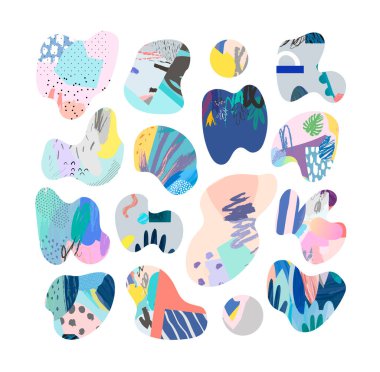 Sanatsal evrensel arka plan. El yapımı kumaşlar. Poster, kart, davetiye, başlık, kapak, afiş, broşür, broşür ve daha fazlası için tasarım. Vektör