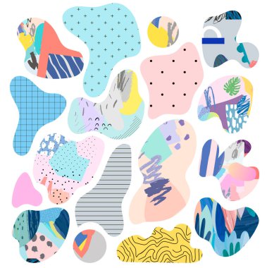 Sanatsal evrensel arka plan. El yapımı kumaşlar. Poster, kart, davetiye, başlık, kapak, afiş, broşür, broşür ve daha fazlası için tasarım. Vektör