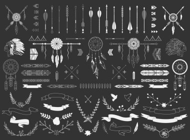 Set of different elements clipart