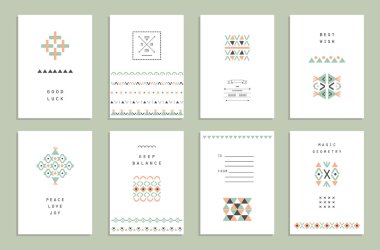 Etnik kartları ve davetiyeler