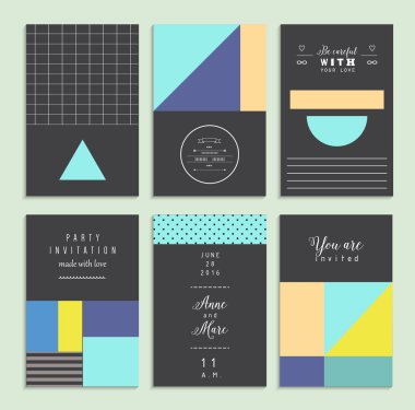 Evrensel kart koleksiyonu.