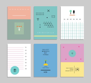 Evrensel kart koleksiyonu.