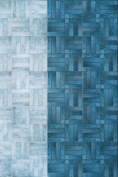 Modern tiles wall texture for interior in blue color — Stock Photo, Image