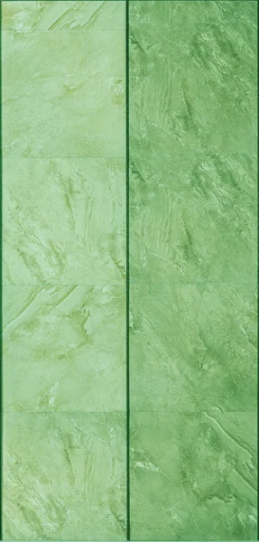 Modern green tiles wall texture for interior — Stock Photo, Image