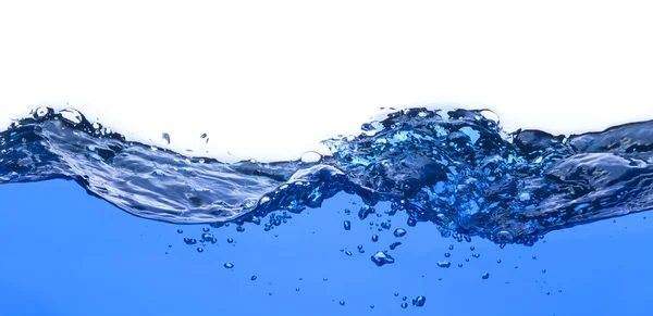 Víz-splash elszigetelt fehér background. friss fénykép — Stock Fotó