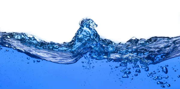 Water splash isolated on white background — Stock Photo, Image