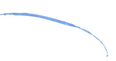 Mavi splash üzerinde beyaz background9 izole