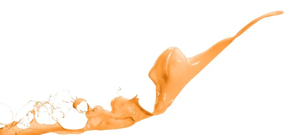 Isolerade orange splash — Stockfoto