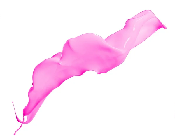 Isolated pink splash — Stock Photo, Image