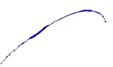 Mor sıçrama üzerinde beyaz background56 izole