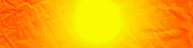 Banner, Poster, kutlama, olay ve çeşitli tasarım çalışmaları için sarı panorama soyut arka plan