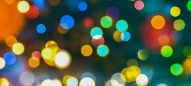 Bokeh arkaplanı Tatil, Olay, Şenlik ve çeşitli desing projeleri için mükemmel