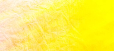Afişler, afişler, sosyal medya, kapaklar, etkinlikler ve çeşitli tasarım çalışmaları için sarı geniş ekran arkaplan