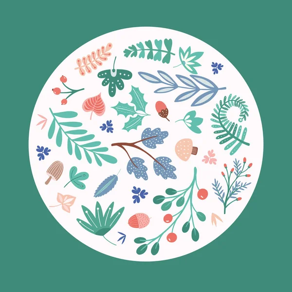 Fern Circleストックベクター ロイヤリティフリーfern Circleイラスト ページ 4 Depositphotos
