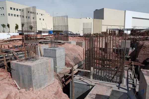 Fundament auf dem zivilen Bau — Stockfoto