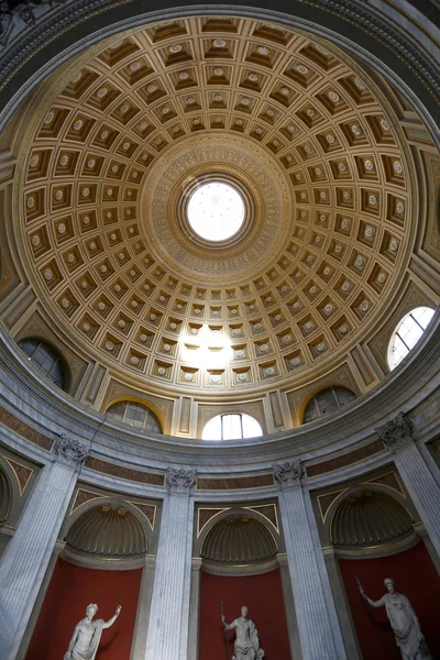 Rome Italy May 2016 Dome Interior Vatican Museum Rome Italy — Stock Photo, Image