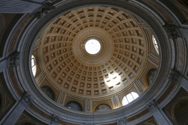 Rzym Włochy Maja 2016 Kopuła Wnętrze Muzeum Watykańskim Rzym Włochy — Zdjęcie stockowe