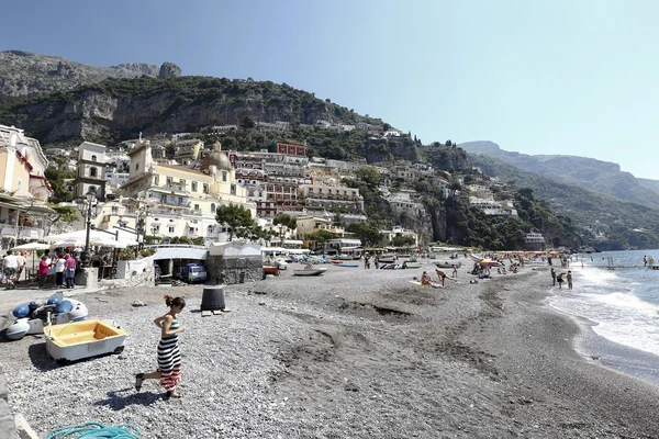 Vista da cidade de positano, itália — Fotografia de Stock