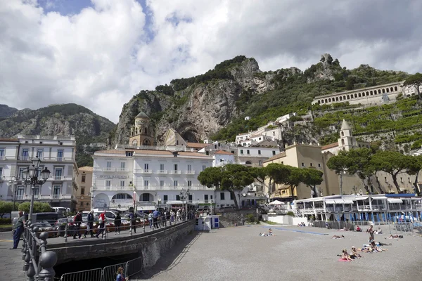 Vista de Amalfi, Italia —  Fotos de Stock